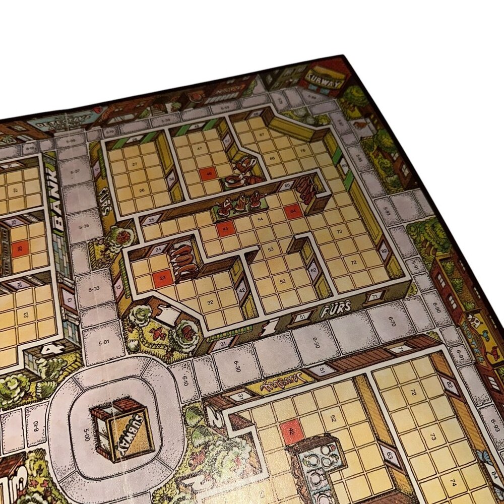 Vtg Parker Brothers Stop Thief Electronic Cops Robbers Board Game Board Part - Picture 3 of 10